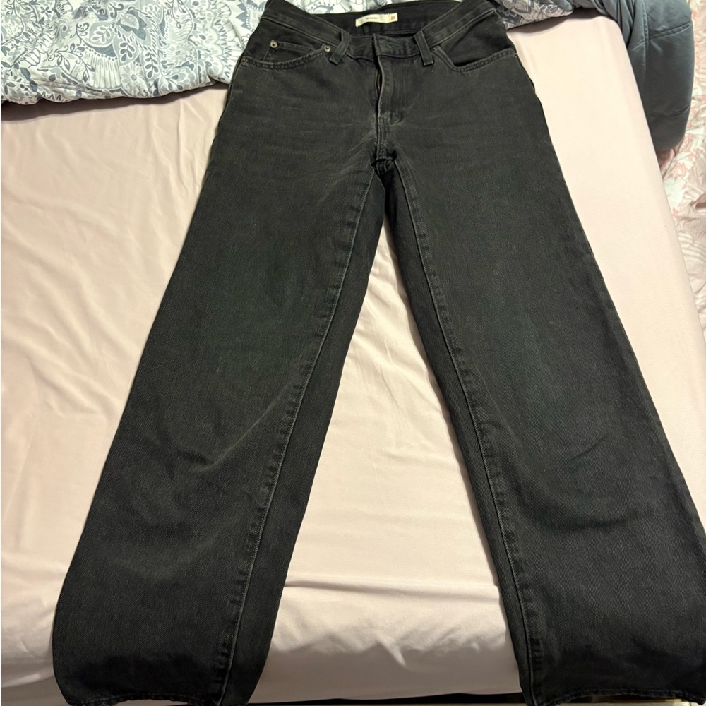 Levi’s 94 Baggy Black Jeans